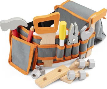 New Classic Toys - Gereedschapsgordel - Oranje - 16, Ophalen of Verzenden, Zo goed als nieuw