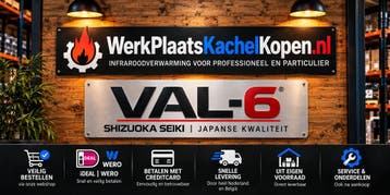 VAL6 DayStar werkplaatskachel Heater Kwaliteit - ACTIEPRIJS!, Ophalen, Nieuw, Overige typen, Hoog rendement (Hr)