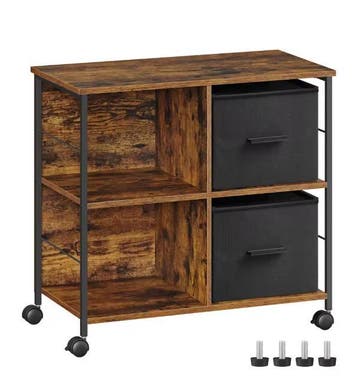Industrieel Bureaukastje met Lades – 73,5x37,5x69 cm, Verzenden, Nieuw in verpakking