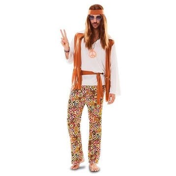 Hippie verkleedkleding man, Ophalen of Verzenden, Nieuw
