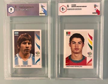 2006 Panini World Cup Stickers Cristiano Ronaldo, Lionel, Nieuw