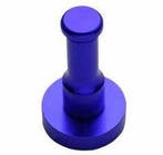 Wandhaken, ophanghaken, kapstok- jashaken Lizzy donkerblauw, Nieuw, Metaal