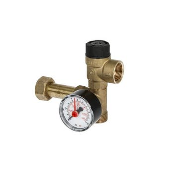 overdruk met manometer solar pompgroep, Verzenden, Nieuw