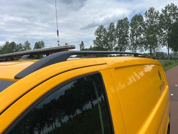 Roofrails Mercedes Vito/V-Klasse L1 2003+ zwart, Auto diversen, Ophalen of Verzenden, Nieuw
