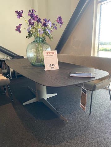 Dutchz 4000 eettafel, Ophalen, Eikenhout, Overige vormen, Nieuw