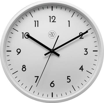 Wandklok NXT - Diameter 30cm - Wit, Nieuw