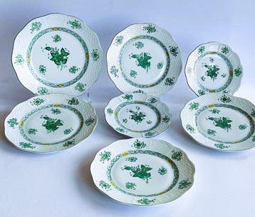 Herend - Eetservies - Herend Apponyi dinner set (7 pieces) –