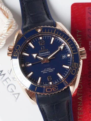 Omega - Seamaster Planet Ocean 600M - 215.63.44.21.03.001 -, Sieraden, Tassen en Uiterlijk, Horloges | Heren, Nieuw