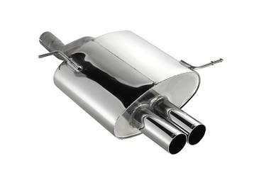 Einddemper 3-serie Compact E36 | Eisenmann Race 2x Ø 70mm, Auto-onderdelen, Uitlaatsystemen, Verzenden, Nieuw