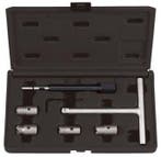 Diesel injector seat cutter set 6-piece, Verzenden, Nieuw