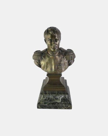 Jean Bulio (1827-1911) - Buste, Napoleon Bonaparte - 45 cm -