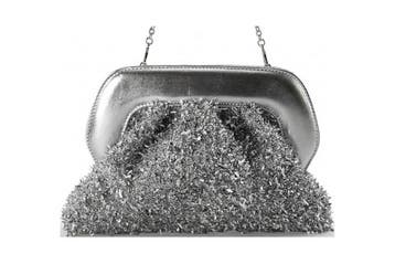 Roberto Festa Clutch Zilver, Verzenden, Zo goed als nieuw