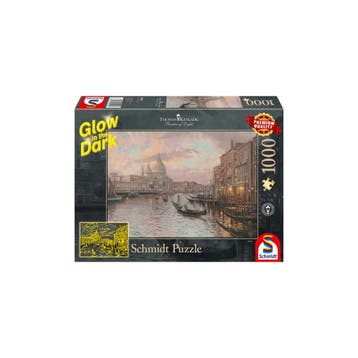 Schmidt puzzel Venetië Glow in the  van €19,99 voor €9,99, Ophalen of Verzenden, Nieuw