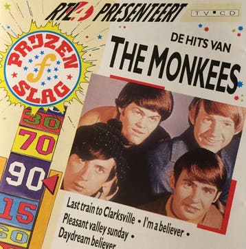 The Monkees - De Hits van The Monkees, Ophalen of Verzenden, Gebruikt