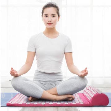 Acupressuur Mat met Kussen Spijkermat Massage en Ontspanning, Verzenden, Nieuw