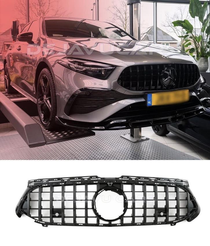 GT-R Panamericana Look Front Grill voor Mercedes Benz A-Klas, Auto diversen, Tuning en Styling, Ophalen of Verzenden