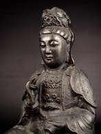 Johei Kannon  around 150 years ago - Beeld Brons -