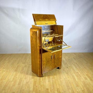 Drankkast - Wortelnotenhout - Frothblowers Bar Cabinet