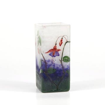 Daum Frères - Vaas - Glas, Antiek en Kunst