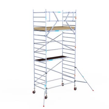 Basic rolsteiger 135 x 6,2m werkhoogte, Verzenden, Nieuw, Rolsteiger of Kamersteiger, 5 meter of hoger