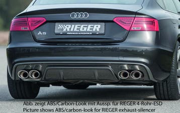 Rieger diffuser | A5 (B8/B81): 10.11- (vanaf Facelift) - Spo, Verzenden, Nieuw, Audi