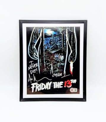 Friday the 13th - Ari Lehman The 1st Jason Vorhees Signed, Nieuw