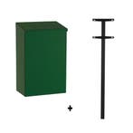 STOER! Bern brievenbus met paal 1003 staal - groen/zwart, Verzenden, Nieuw