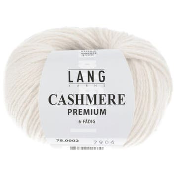 LANG Yarns Cashmere Premium - 02 Naturel - Puur Kasjmier G, Ophalen of Verzenden, Nieuw