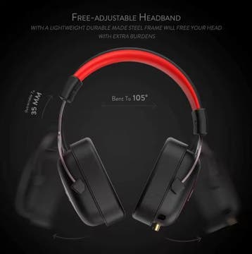 Gaming Headset 7.1 Surround Over-Ear met Afneembare Mic, Verzenden, Nieuw