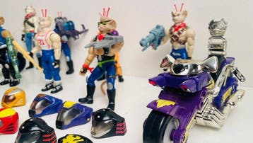 Galoob - Action figure Vintage Biker Mice from Mars Lot –