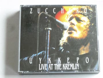 Zucchero - Uykkepo / Live at the Kremlin (2 CD), Ophalen of Verzenden, Zo goed als nieuw