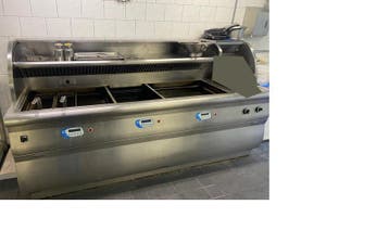 Perfecta Smitto Visbakoven Aardgas, Ophalen of Verzenden, Gebruikt