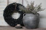 Krans Bakuli black 30 cm, Ophalen of Verzenden, Nieuw
