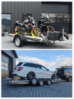 Motortrailer of autotransporter huren motoraanhanger te huur, Aanhangwagen