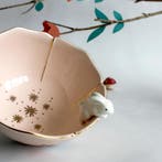 Kom 3D wit konijntje – Perfect voor Pasen, Verzenden, Keramiek, Nieuw, Kom(men)