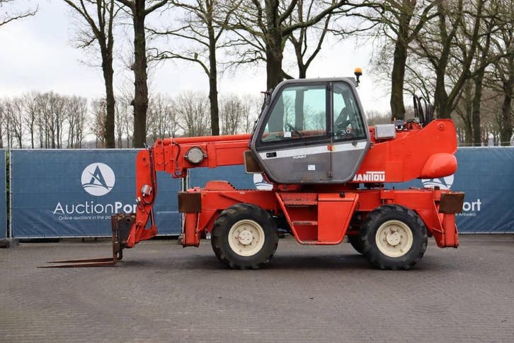 Veiling: Verreiker Manitou MRT 1432 Diesel 1999, Zakelijke goederen, Machines en Bouw | Kranen en Graafmachines, Verreiker, Ophalen