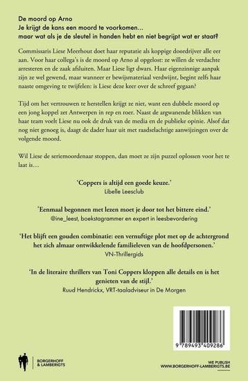 De moord op Arno / Liese Meerhout / 18 9789493409286, Verzenden, Gelezen, Toni Coppers