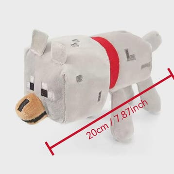 Pluche Wolf Knuffel 20cm - Zacht & Duurzaam Speelgoed voor K