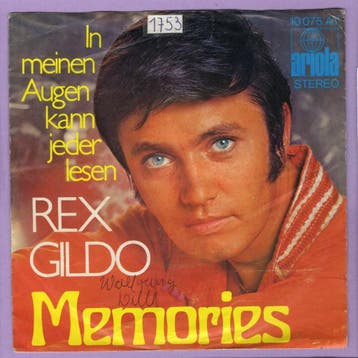 Rex Gildo – Memories / In Meinen Augen Kann Jeder Lesen (7-, Ophalen of Verzenden, Nieuw in verpakking