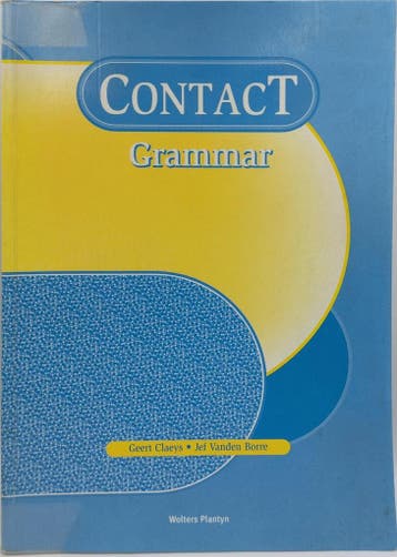 Contact Grammar / Vast Boek / Contact 9789030173212, Verzenden, Gelezen, Vanden Borre