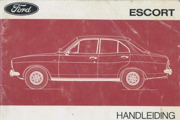 1973 Ford Escort instructieboekje handleiding Nederlands, Verzenden