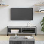 vidaXL TV-kast Grijs Sonoma 100 x 36.5 x 30.5 cm Bewerkt, Minder dan 50 cm, Verzenden, Nieuw, Minder dan 100 cm