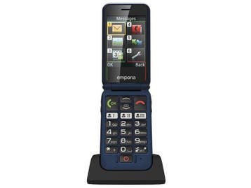 Veiling - Emporia Joy LTE - Blauw - Senioren Mobiele Telefoo, Telecommunicatie, Gebruikt
