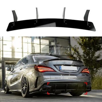 Diffuser Extension Voor Mercedes CLA X117/C117 Facelift, Auto-onderdelen, Ophalen of Verzenden, Nieuw