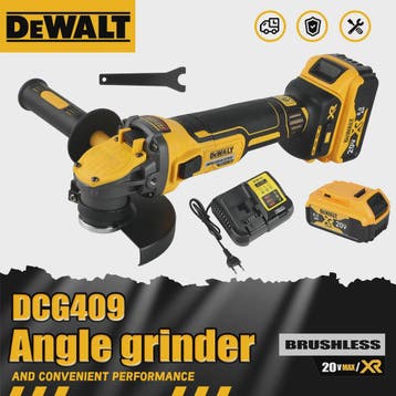 DEWALT DCG409 Haakse Slijper 20V Brushless Snoerloos 125mm -, Verzenden, Nieuw