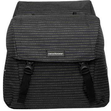 New Looxs Dubbele Fietstas Joli nomi black 37L, Verzenden, Nieuw