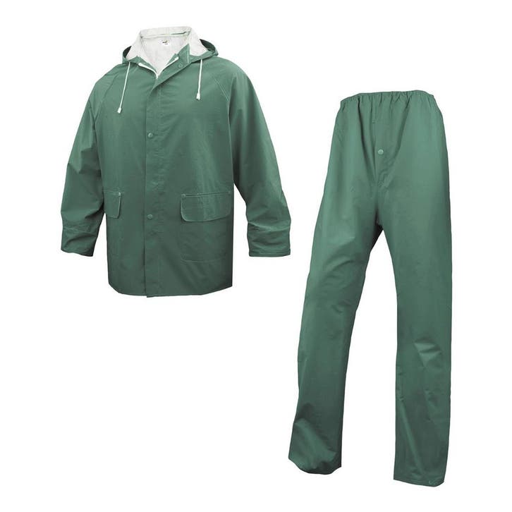 Regenpak Deltaplus EN304 Groen - Maat L, Tuin en Terras, Werkkleding, Nieuw, Verzenden