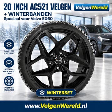 Volvo EX60 | 20 inch velgen AC521 + Hankook winterbanden, Banden en Velgen, Nieuw, 20 inch, Winterbanden