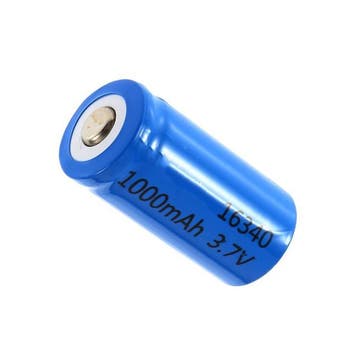Nexon 16340 batterij oplaadbaar 1000mAh, Ophalen of Verzenden, Nieuw