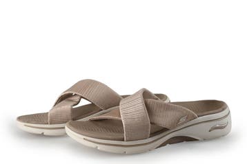 Skechers Slippers in maat 40 Beige, Slippers, Skechers, Verzenden, Beige
